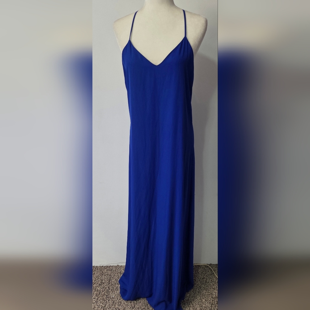 Embrace Los Angeles Blue Maxi Dress